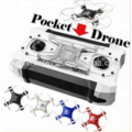 Pocket Drone 2.4GHz RC Quadcopter Drones with Gyro/LED light/Protect Frame